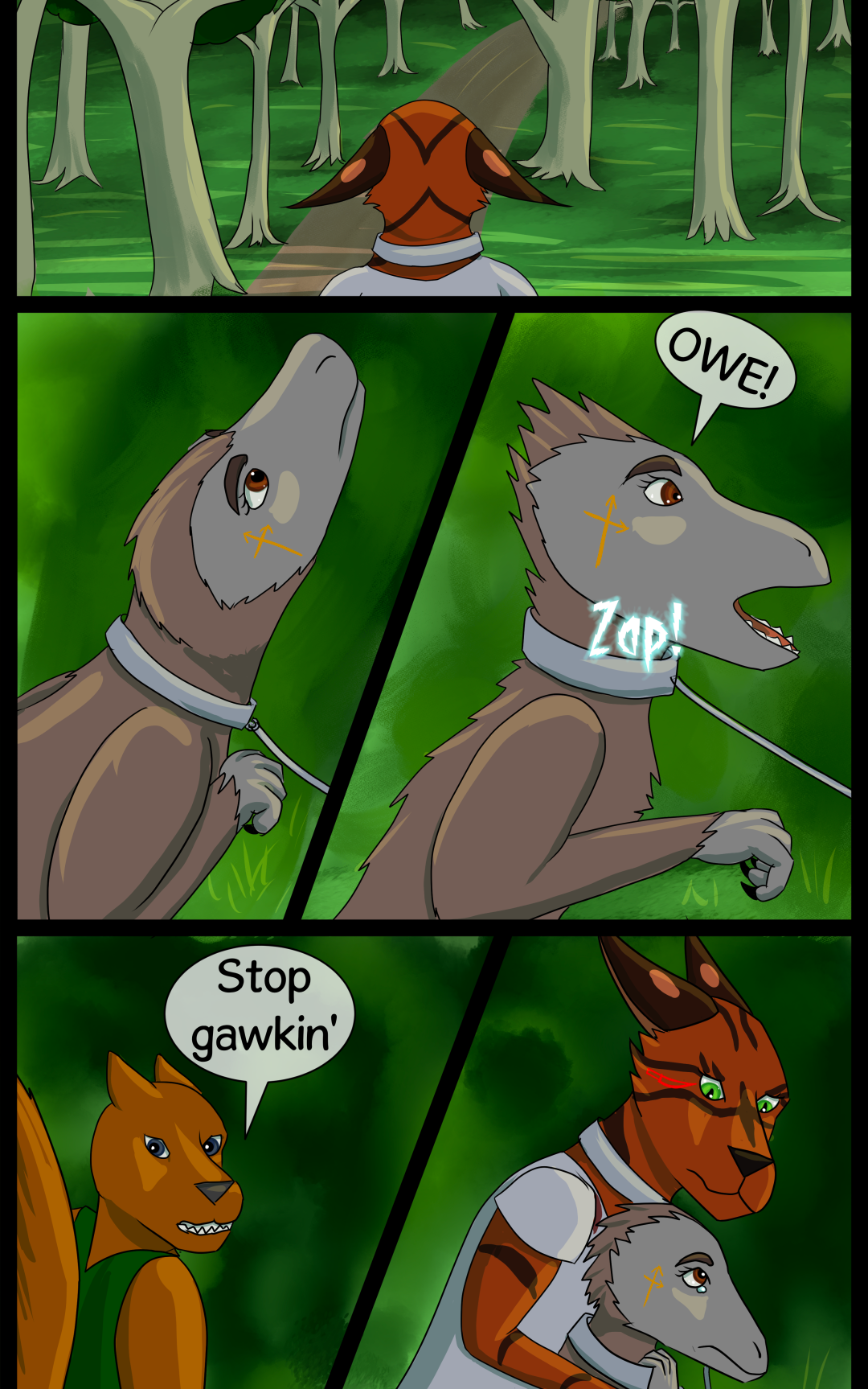 Stop Gawkin' panel 2